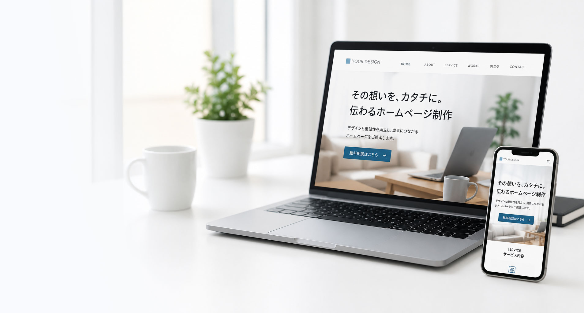 ホームページ制作イメージ